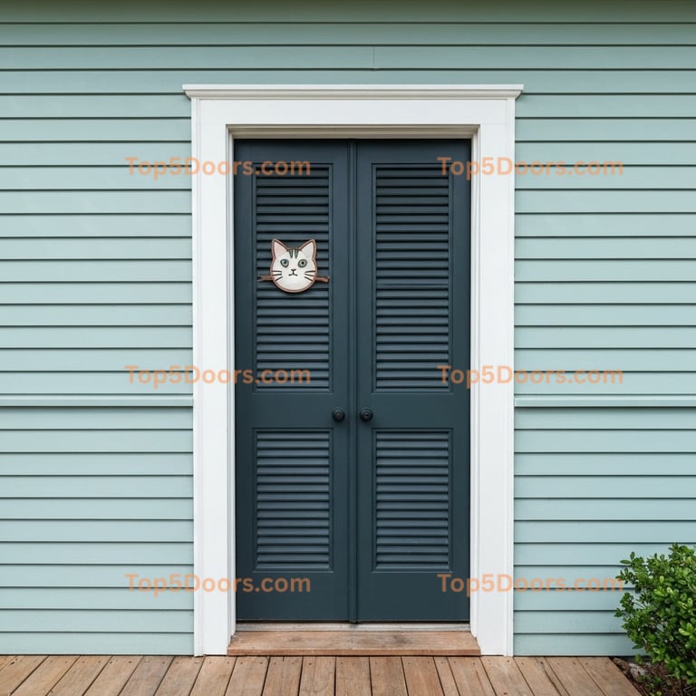 Louisiana closet bifold door korean modern Door