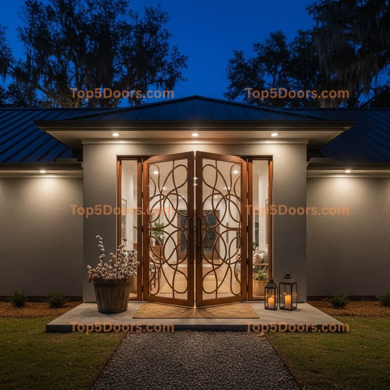 Louisiana closet bifold door minimalist Door