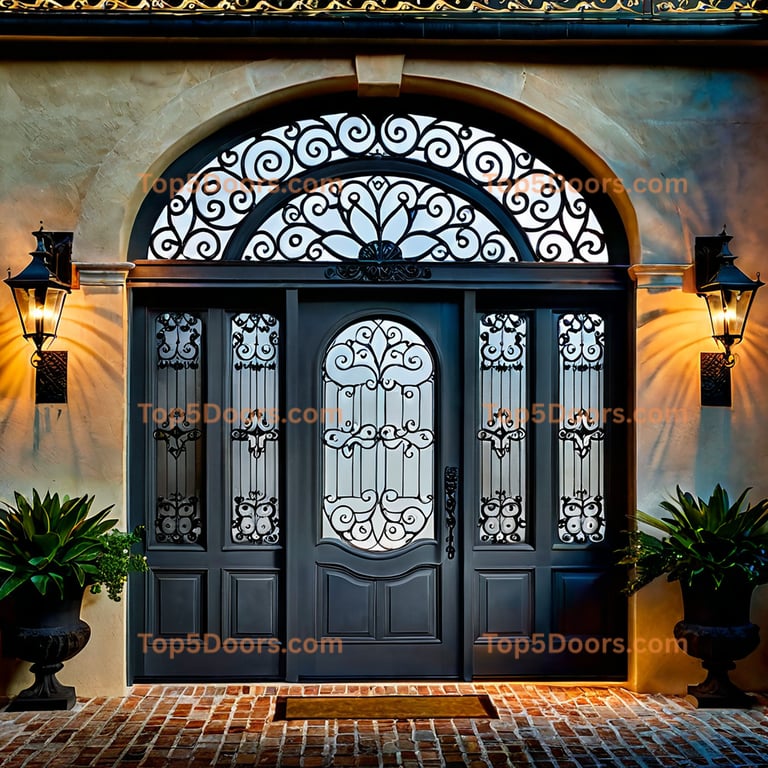 Louisiana closet sliding door mediterranean Door