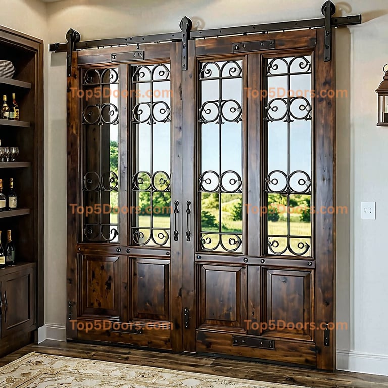 Louisiana closet sliding door modern farmhouse Door
