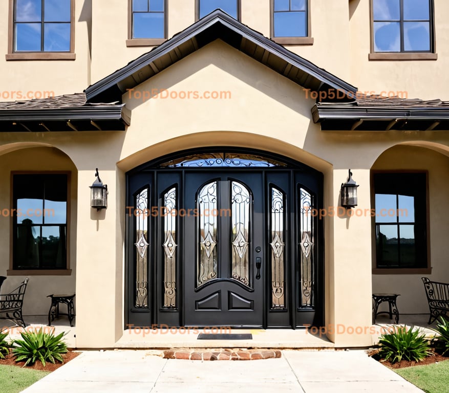 Louisiana double southwestern Door