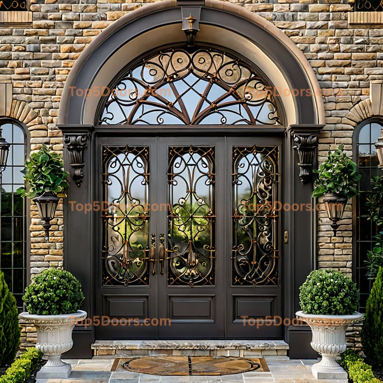 Louisiana front entry door tuscan Door
