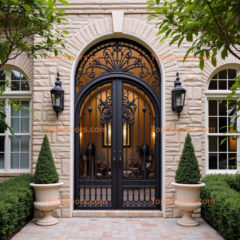 Louisiana wine cellar door craftsman Door