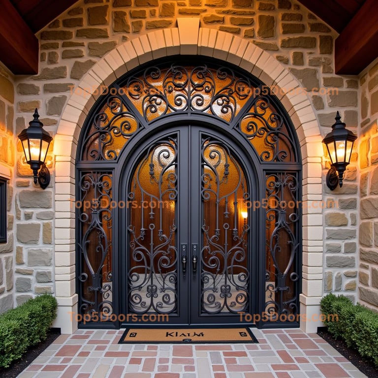 Louisiana wine cellar door mountain lodge Door