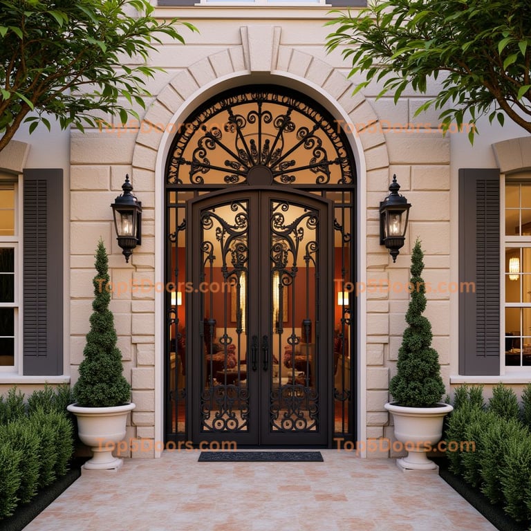 Louisiana wine cellar door southwestern Door