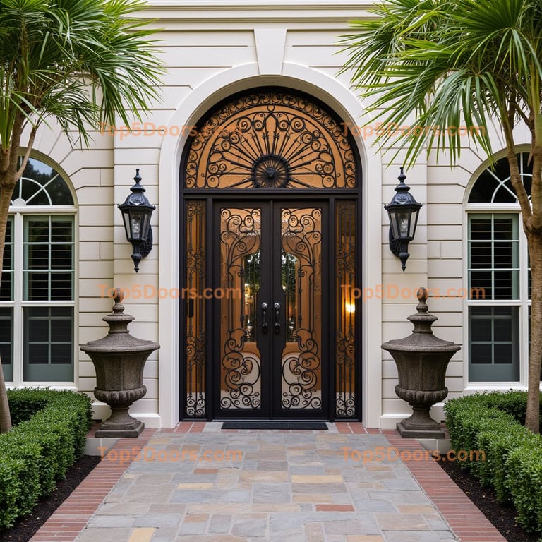 Louisiana wine cellar door contemporary Door