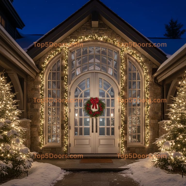 Maine closet door mountain lodge Door