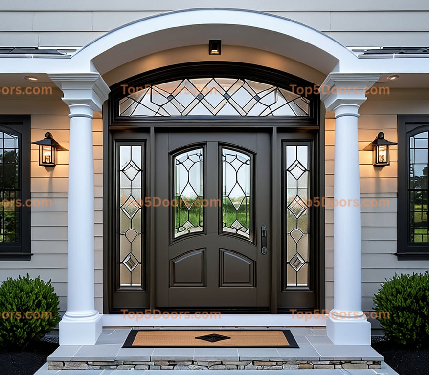 Maine double minimalist Door