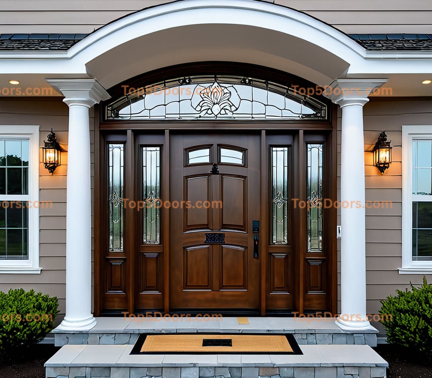 Maine double korean modern Door