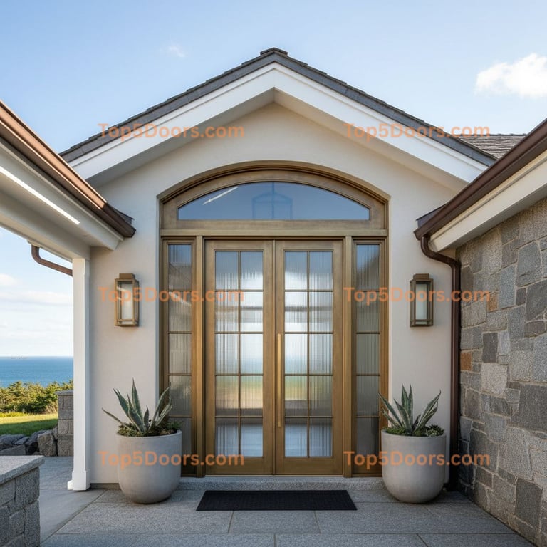 Maine entry door mediterranean Door