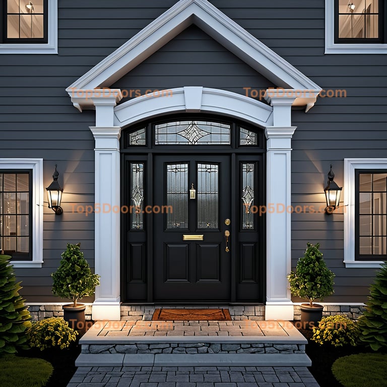 Maine exterior door georgian Door