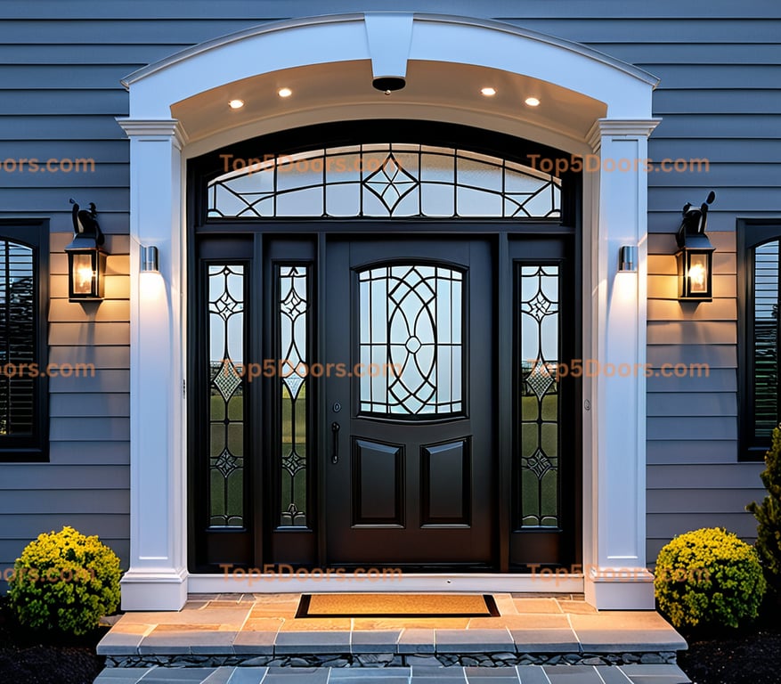 Maine french door georgian Door