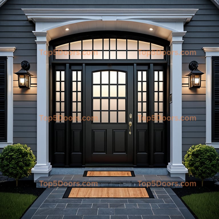 Maine office door craftsman Door