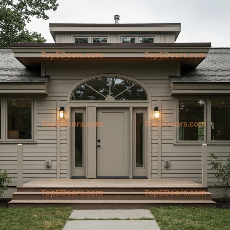 Maine patio door mid-century modern Door