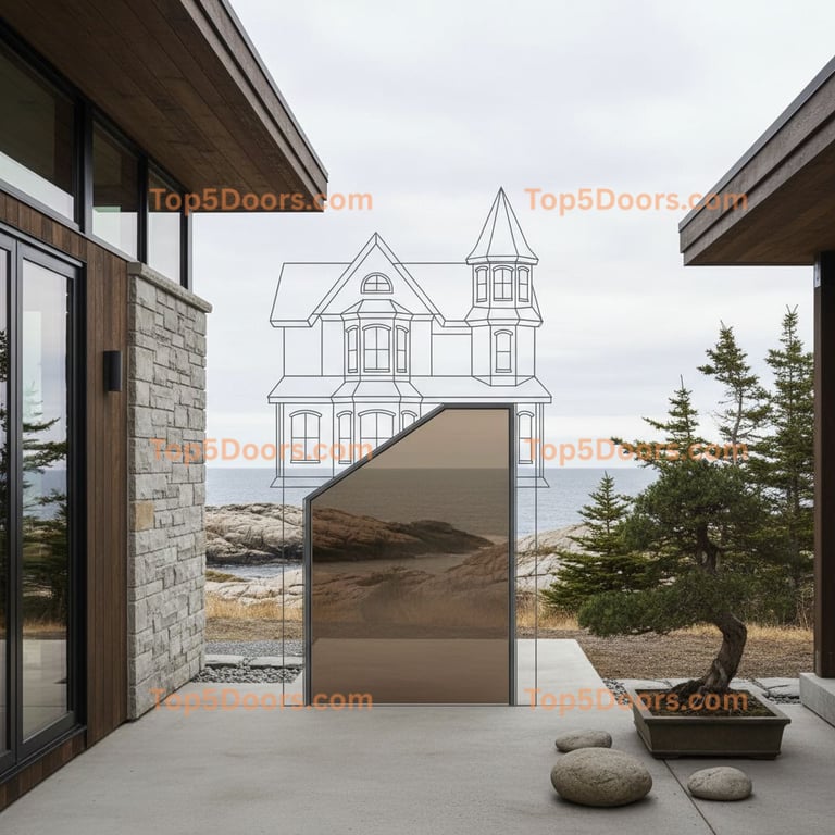 Maine patio door victorian Door