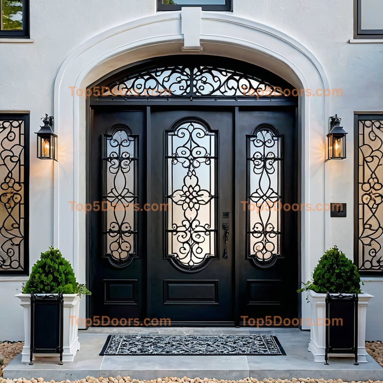 Maine pivot industrial Door