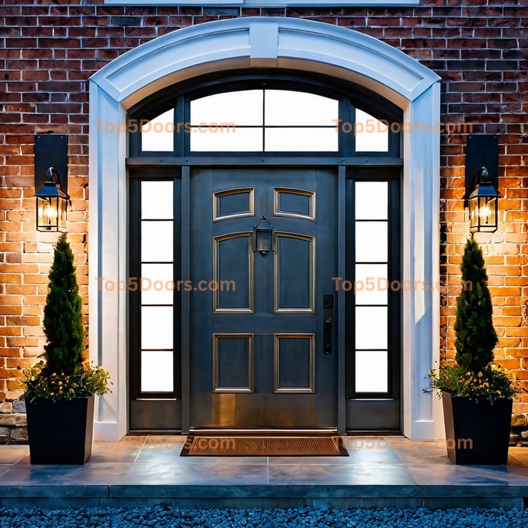 Maine pivot industrial Door