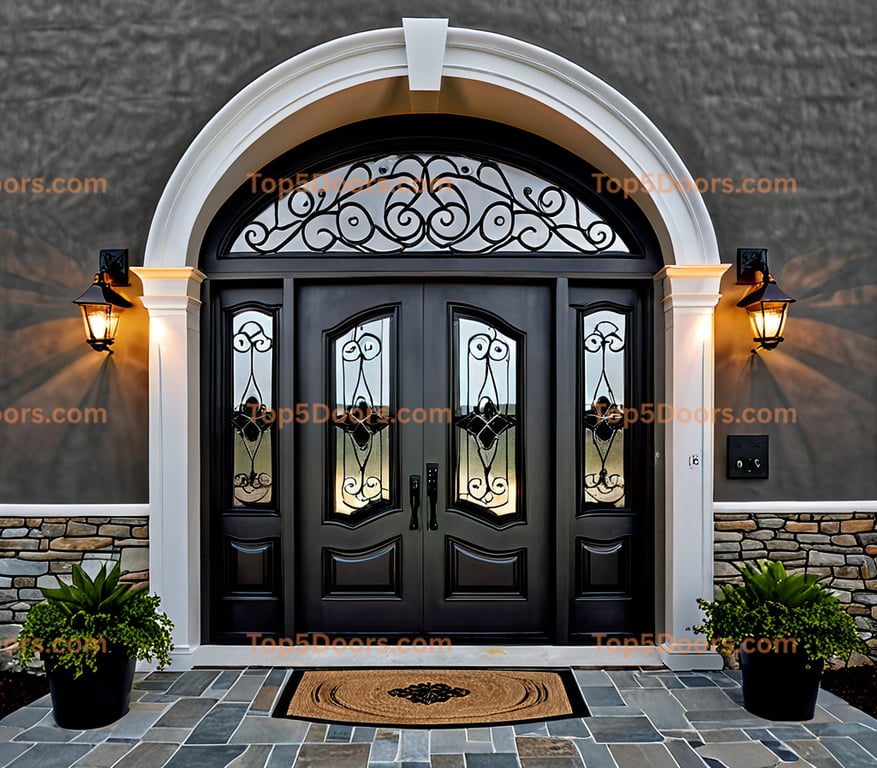 Maine pivot tuscan Door