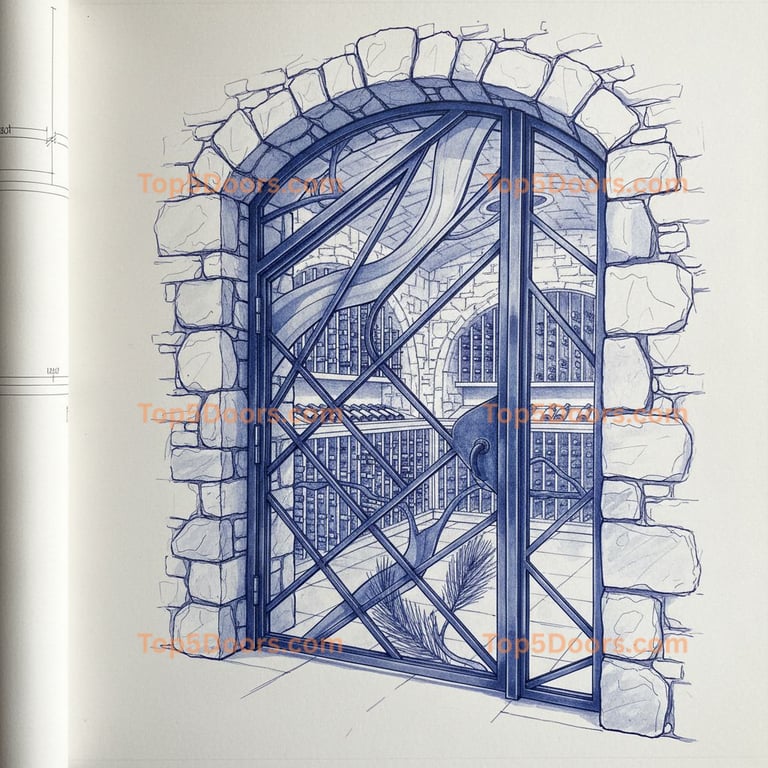 Maine wine cellar door coastal Door