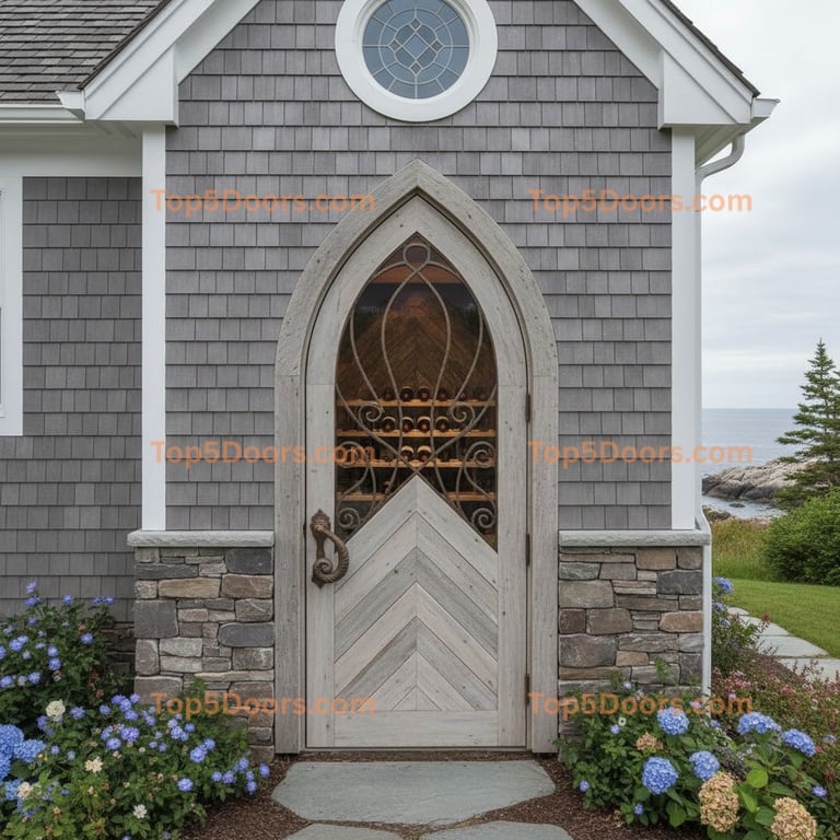 Maine wine cellar door coastal Door