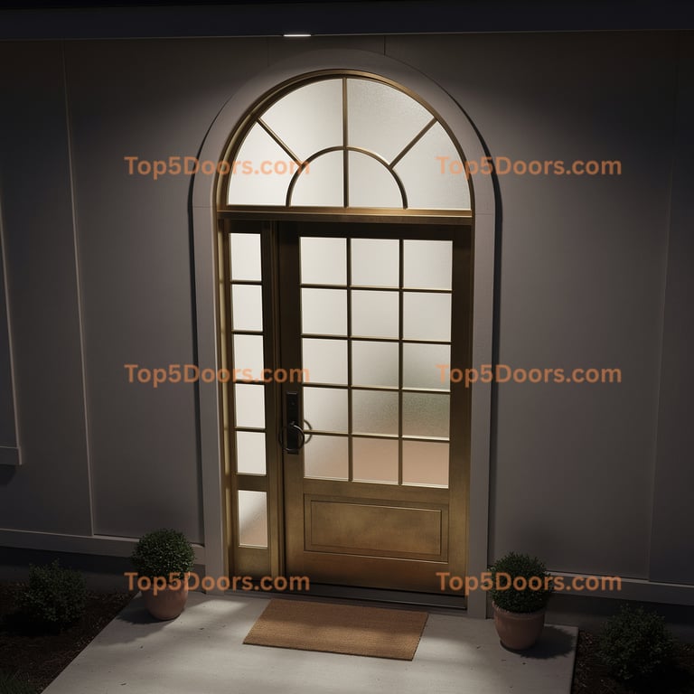 Maryland arched single minimalist Door