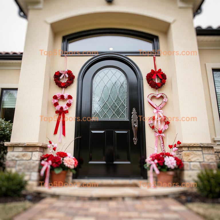 Maryland arched single mediterranean Door
