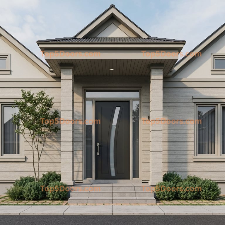Maryland double spanish colonial Door