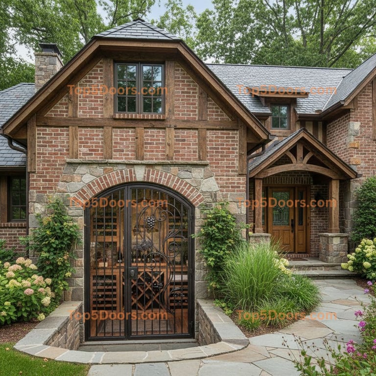 Maryland wine cellar door craftsman Door