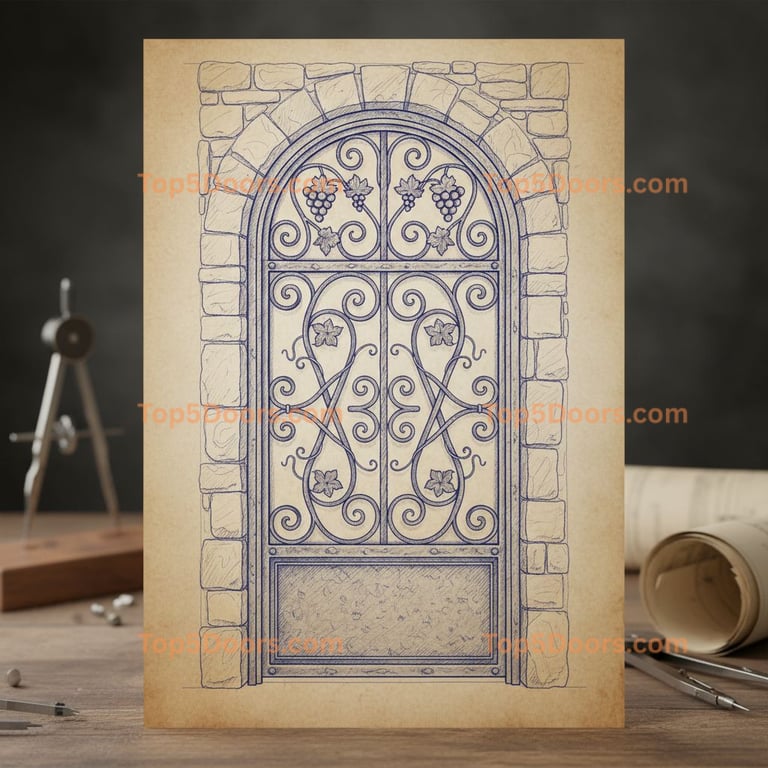 Maryland wine cellar door mountain lodge Door