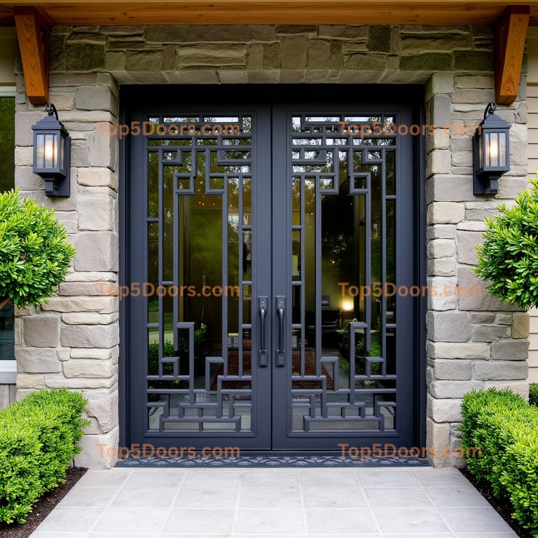 Maryland wine cellar door japanese zen Door