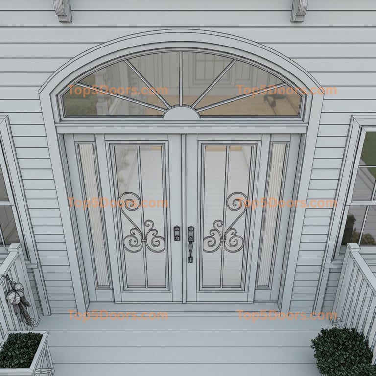 Massachusetts patio door coastal Door