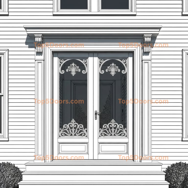 Massachusetts patio door victorian Door