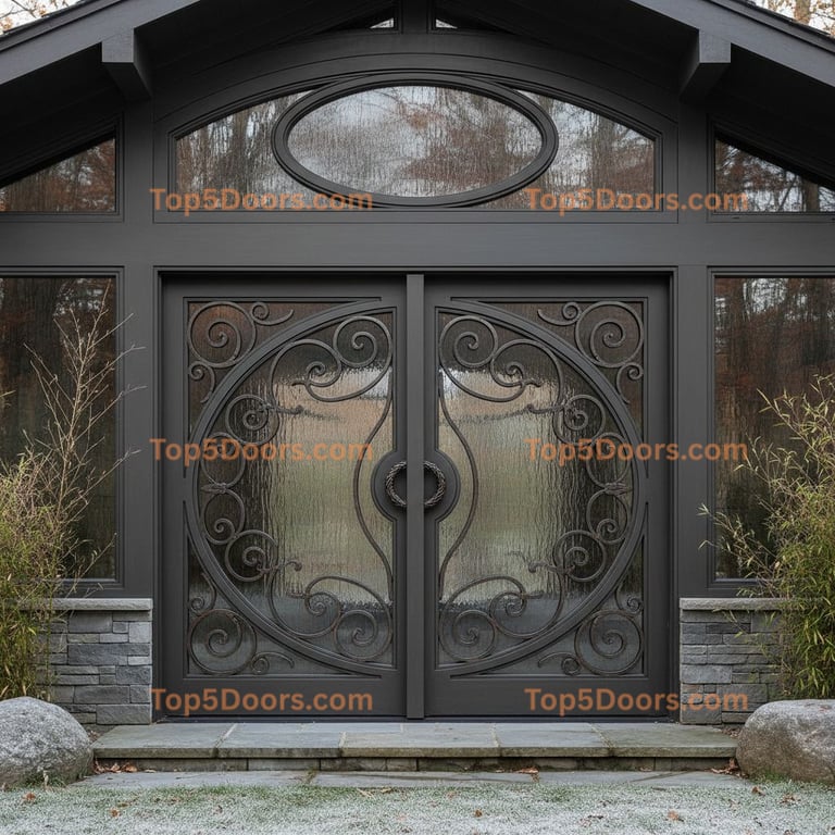 Massachusetts patio sliding door japanese zen Door