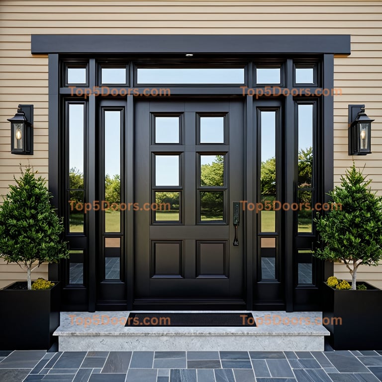 Massachusetts pivot modern Door