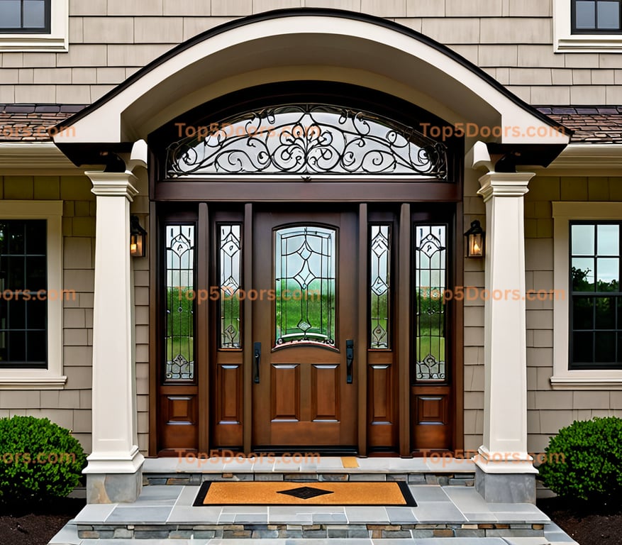 Massachusetts steel frame craftsman Door