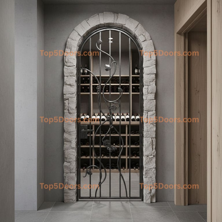 Massachusetts wine cellar door minimalist Door