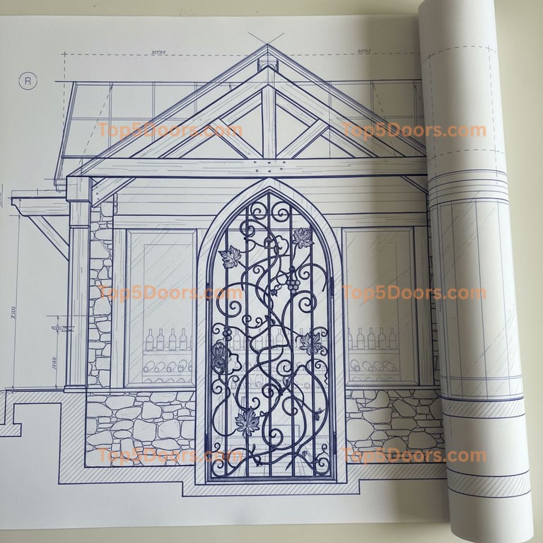 Massachusetts wine cellar door contemporary Door