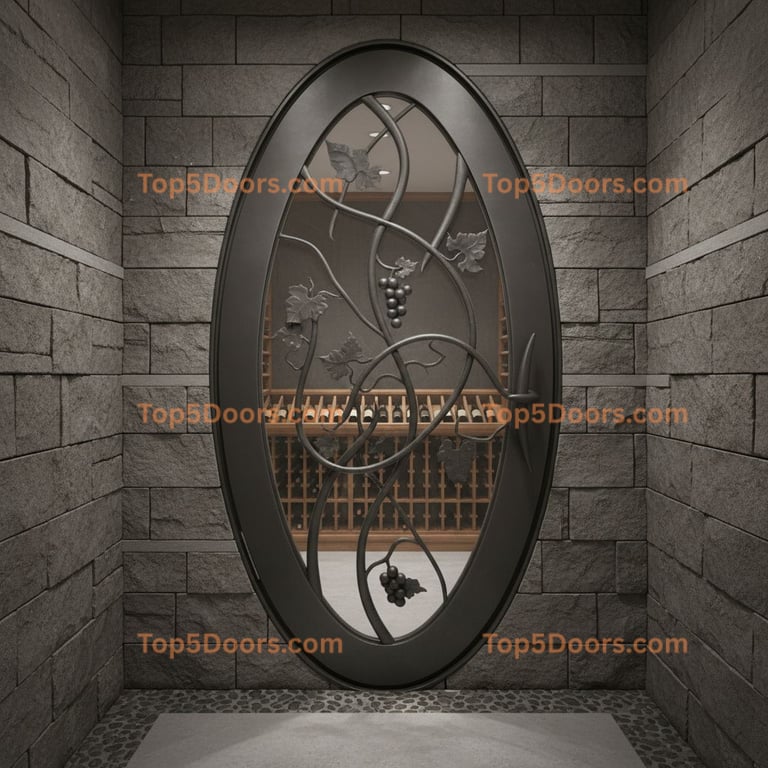 Massachusetts wine cellar door modern Door