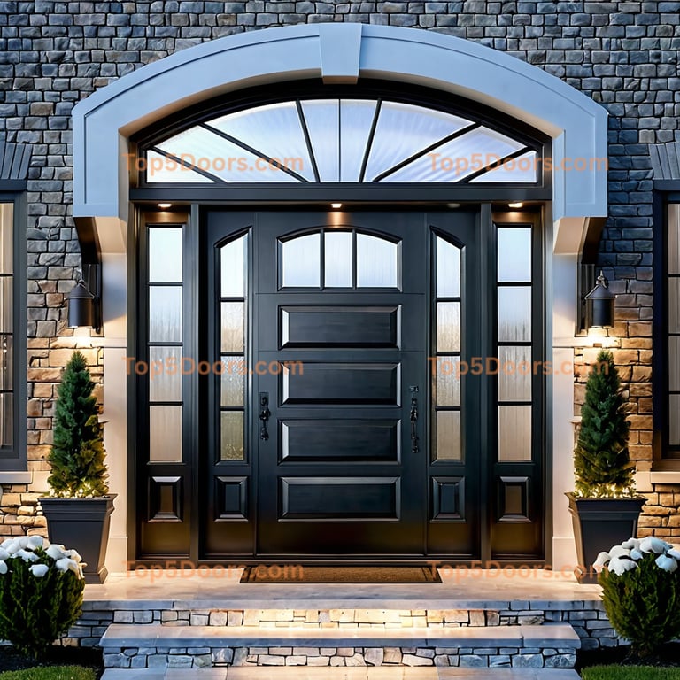 Michigan arched single industrial Door