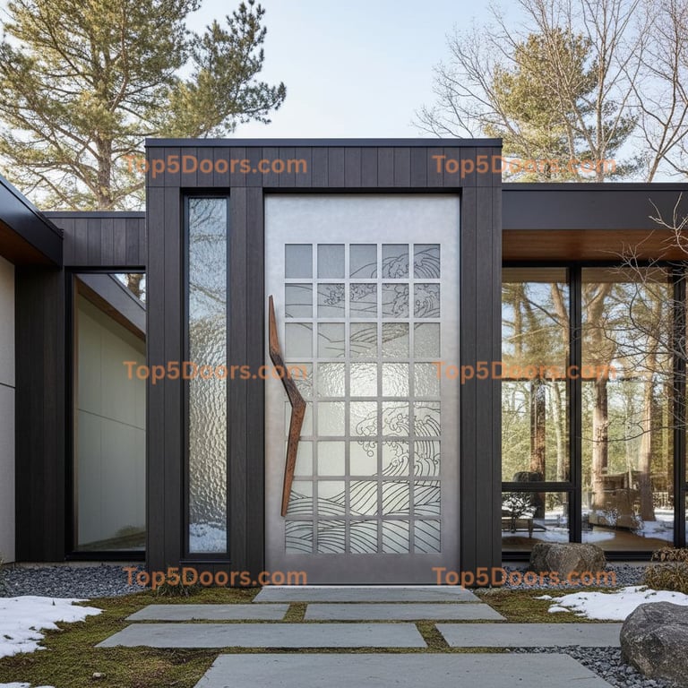 Michigan closet sliding door japanese zen Door