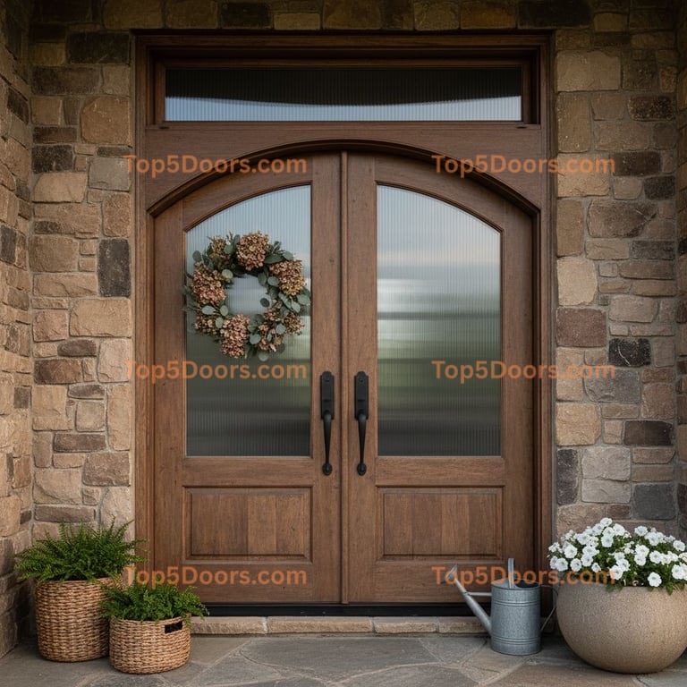 Michigan double french country Door