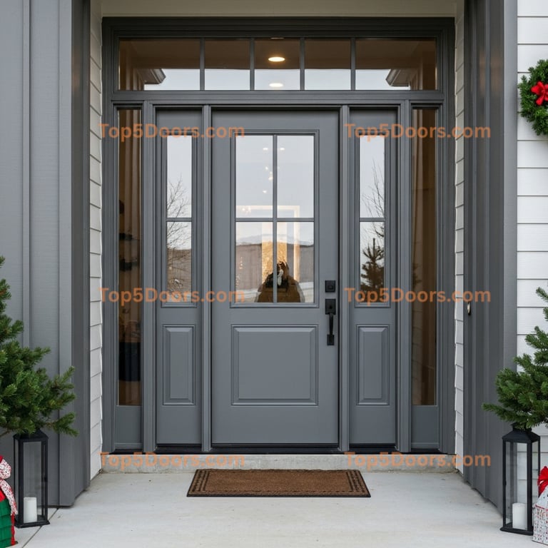 Michigan entry door modern farmhouse Door