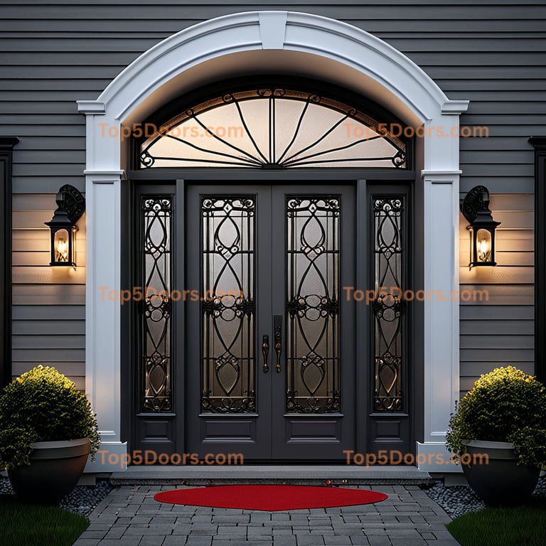 Michigan front entry door scandinavian Door