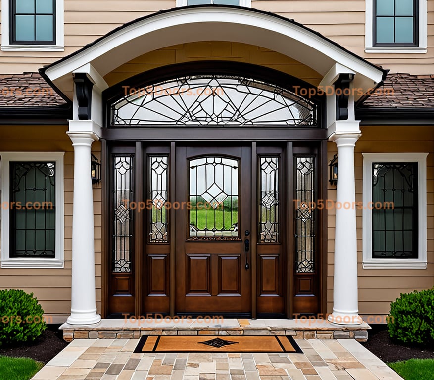 Michigan pivot victorian Door