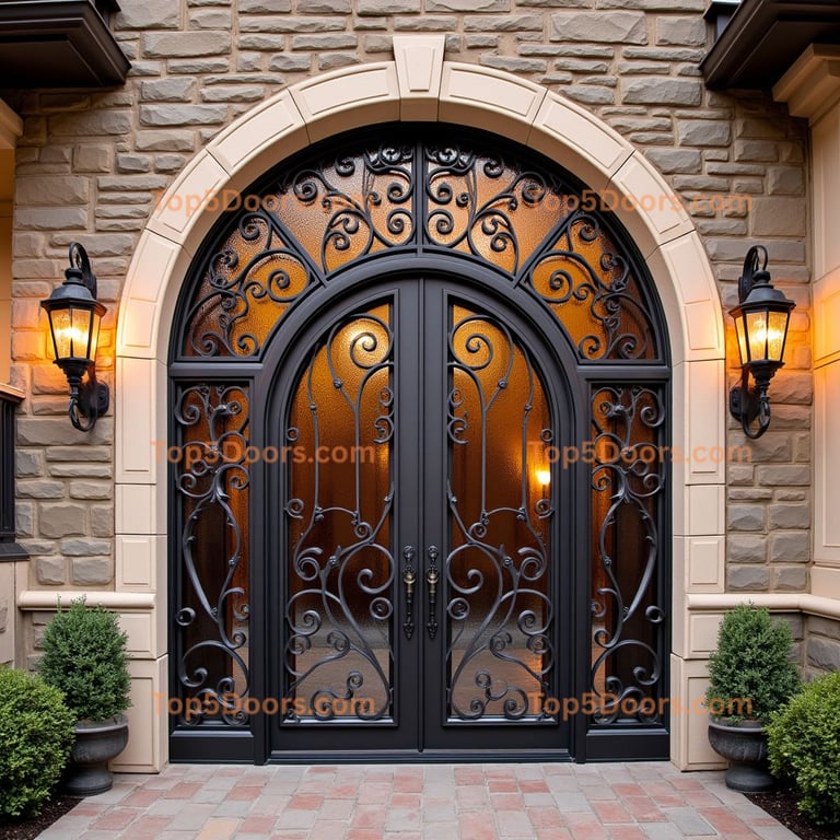 Michigan wine cellar door european classic Door