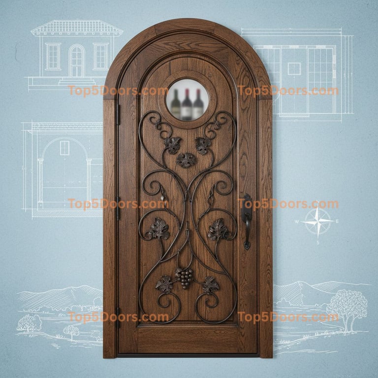 Michigan wine cellar door mediterranean Door