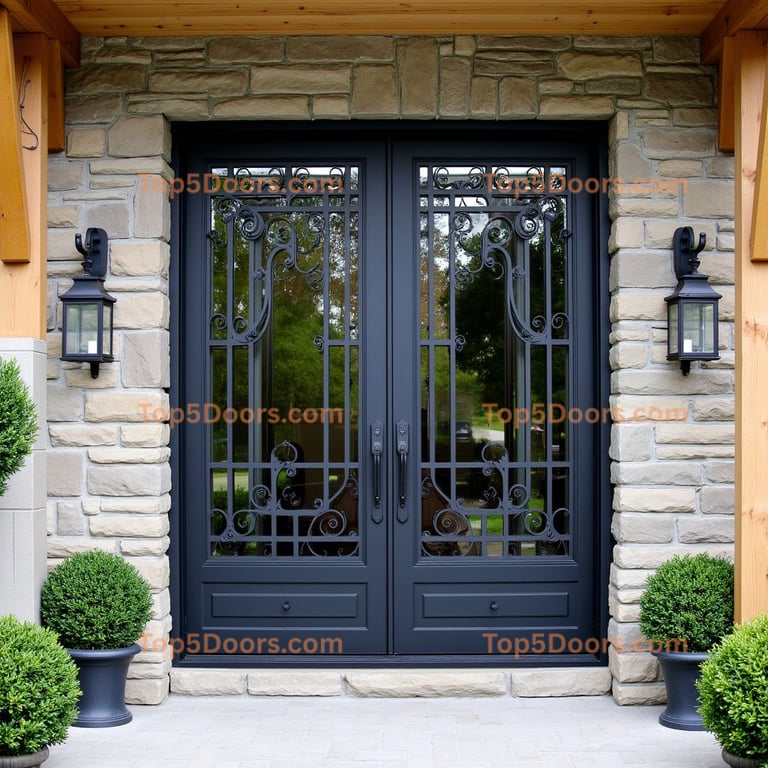 Michigan wine cellar door scandinavian Door