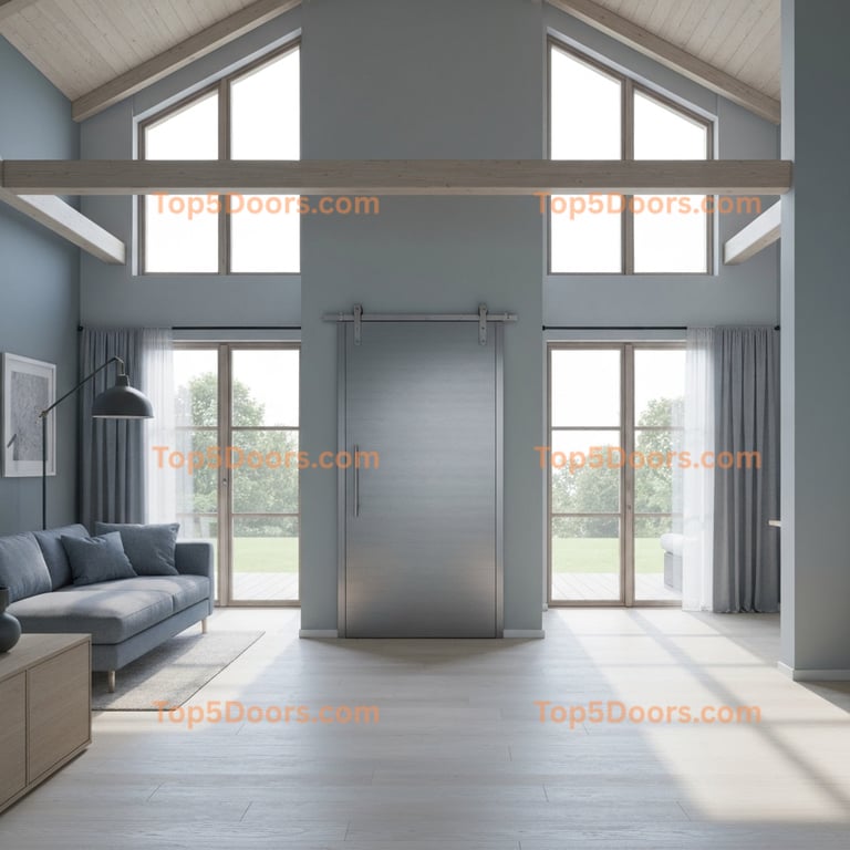 Minnesota barn door scandinavian Door