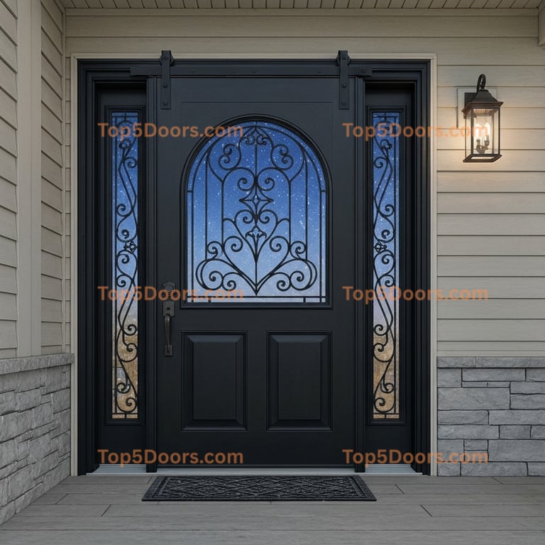 Minnesota barn door victorian Door