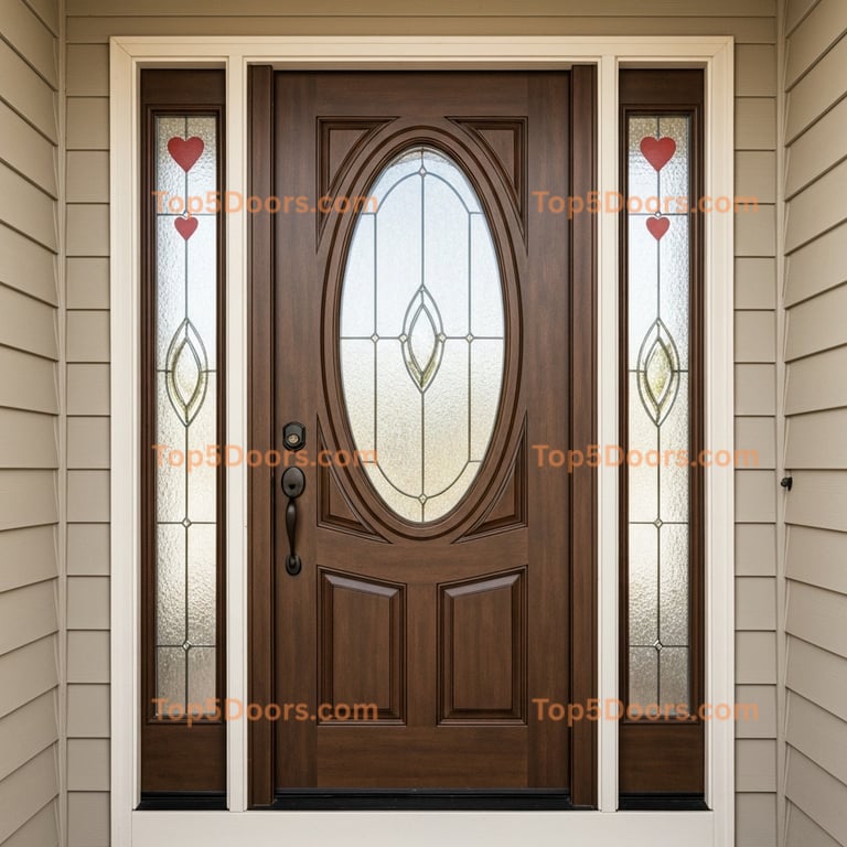 Minnesota entry door spanish colonial Door